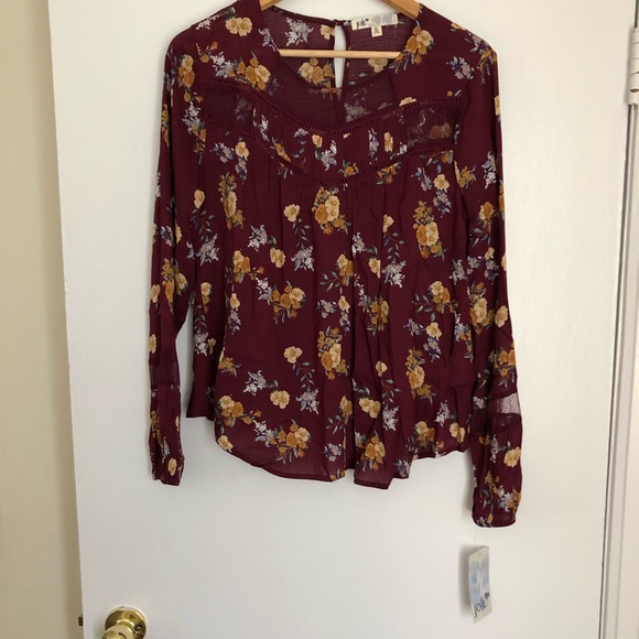 Jolt Long Sleeve Blouse. Sz xLg - Picture 4 of 8